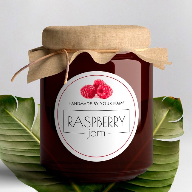 Aufkleber für die Bezeichnung "Raspberry Jam Small (Von Creator hochgeladen)