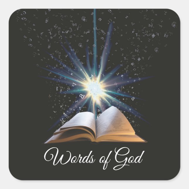 Aufkleber für die Bibel (Vorderseite)