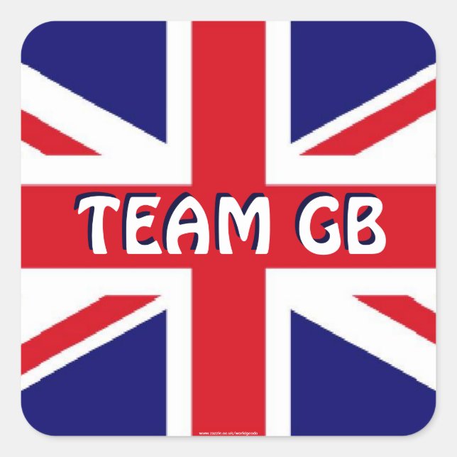 Aufkleber für die britische Flagge (Vorderseite)