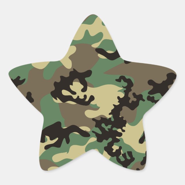 Aufkleber für die Camouflage von Wäldern (Vorderseite)