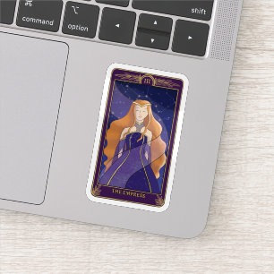 Aufkleber für die Empress-Tarot-Karte