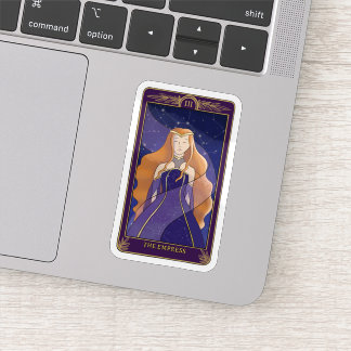 Aufkleber für die Empress-Tarot-Karte