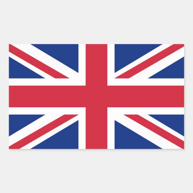 Aufkleber für die Flagge des Vereinigten Königreic (Vorderseite)
