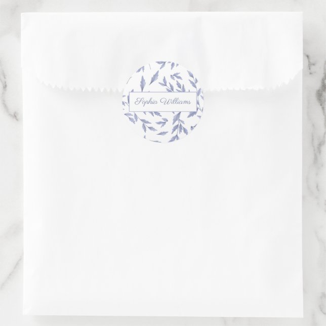 Aufkleber für die französische Blumenzähne (Tasche)
