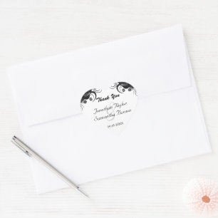 Aufkleber für die Gastgeschenk Hochzeit Bläschen u
