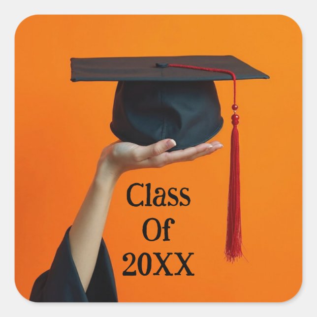 Aufkleber für die Graduierungskappe (Vorderseite)