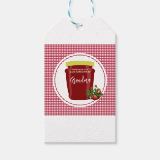 Aufkleber für die hausgemachte Jam Label bearbeitb Geschenkanhänger