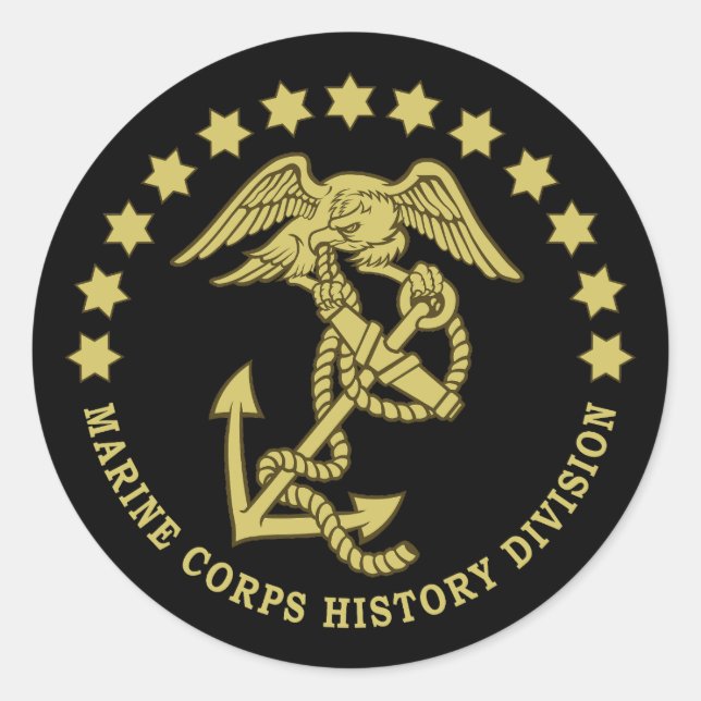 Aufkleber für die History Division (Vorderseite)