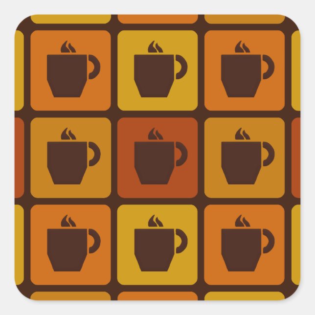 Aufkleber für die Kaffeepacken (Vorderseite)