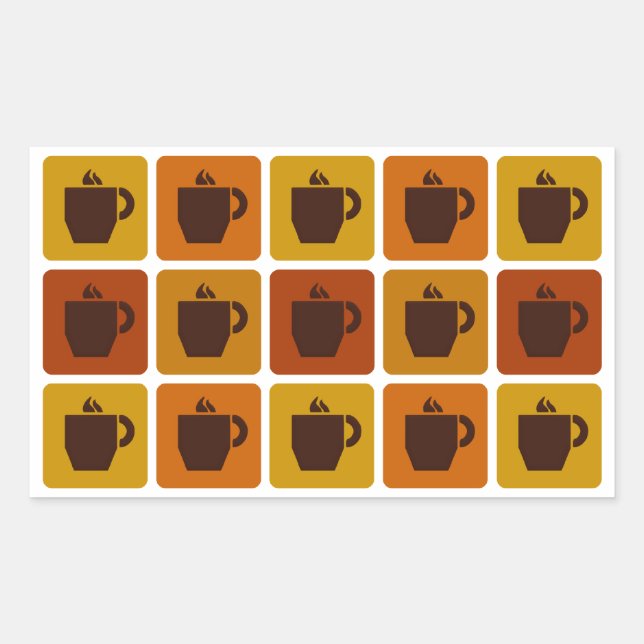 Aufkleber für die Kaffeepacken (Vorderseite)