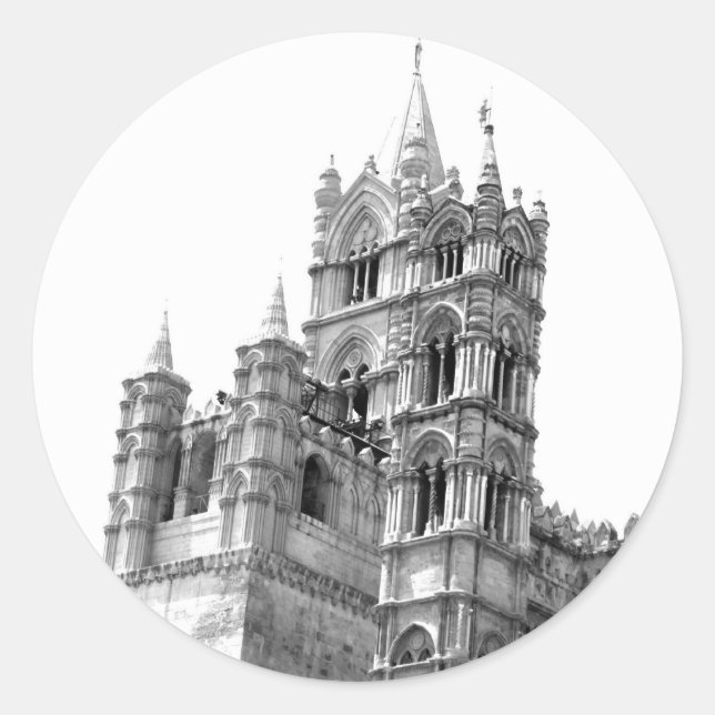 Aufkleber für die Kathedrale Palermo (Vorderseite)