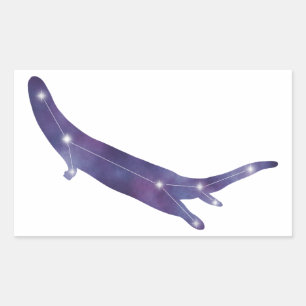 Aufkleber für die Konstellation des Flusses Otter