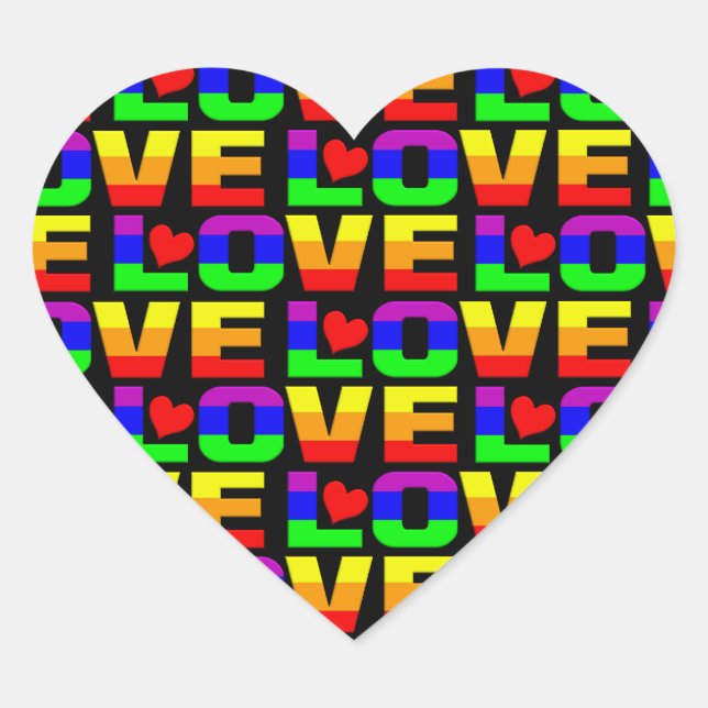 Aufkleber für die Liebe (Vorderseite)