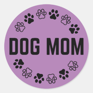 Aufkleber für die Mama von Hunden