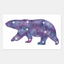 Aufkleber für die Polarbärenkonstellation