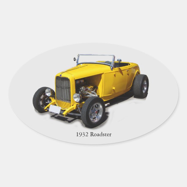Aufkleber für die Roadster 1932 (Vorderseite)