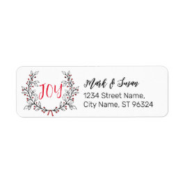 Aufkleber für die Rücksendeadresse