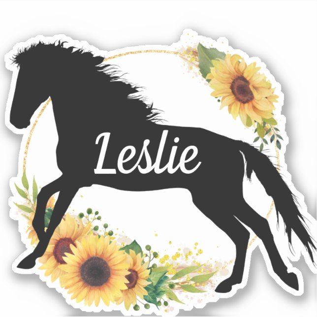 Aufkleber für die Silhouette personalisiert (Vorderseite)