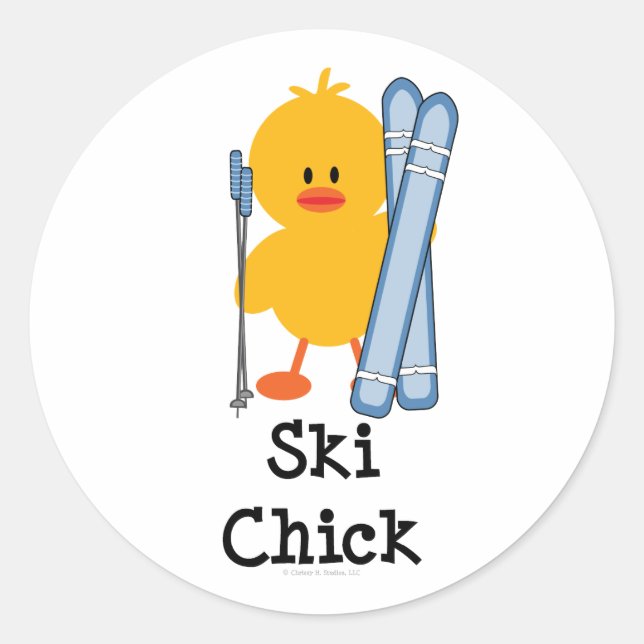 Aufkleber für die Ski-Kick (Vorderseite)