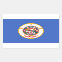 Aufkleber für die Staatsflagge von Minnesota