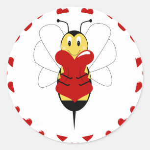 Aufkleber für die Valentinsperre
