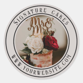 Aufkleber für die Verpackung