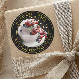 Aufkleber für die Verpackung