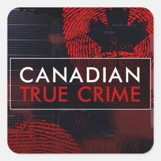 Aufkleber für die wahre Kriminalität in Kanada
