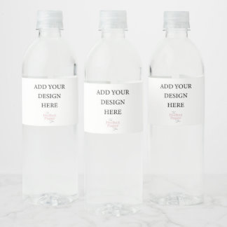 Aufkleber für die Wasserflasche