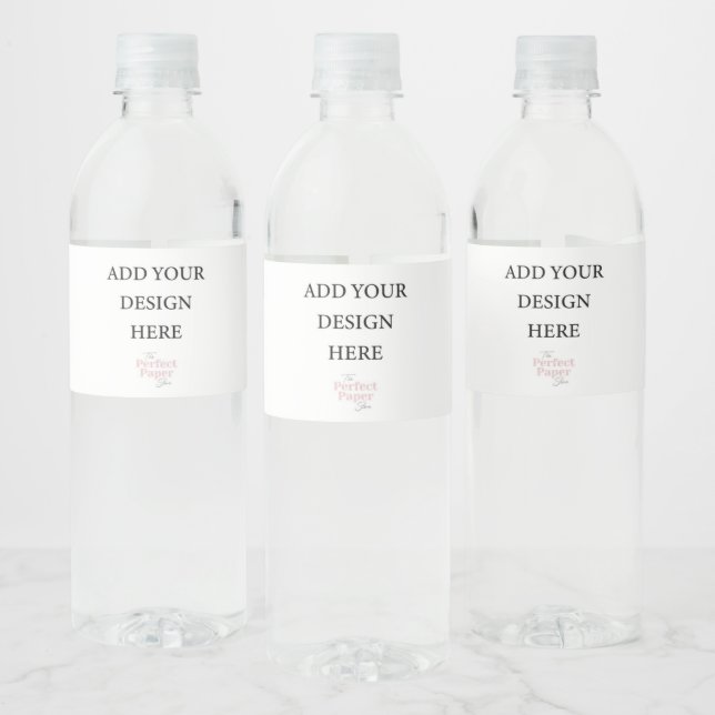 Aufkleber für die Wasserflasche (Flaschen)
