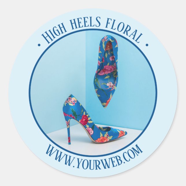 Aufkleber für die Werbeaktion von Foto (Vorderseite)