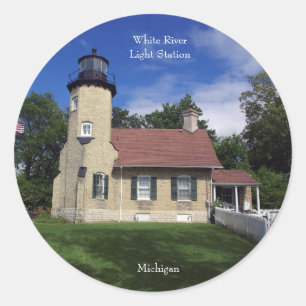 Aufkleber für die White River Light Station