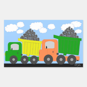 Aufkleber für Dump Trucks