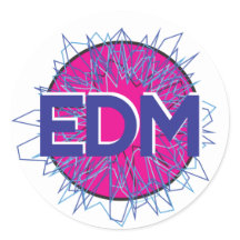 Aufkleber für EDM-Rave