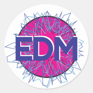Aufkleber für EDM-Rave
