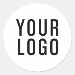 Aufkleber für einfaches Business-Logo