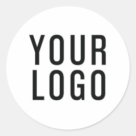 Aufkleber für einfaches Business-Logo