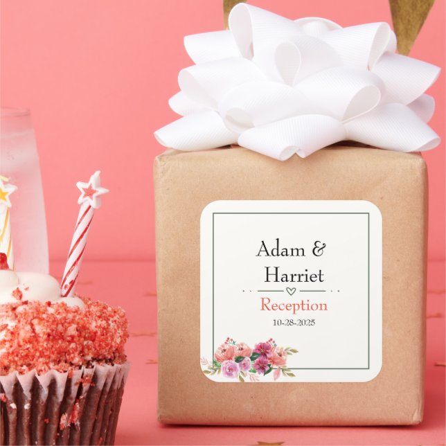 Aufkleber für Gastgeschenk Hochzeiten (Party)