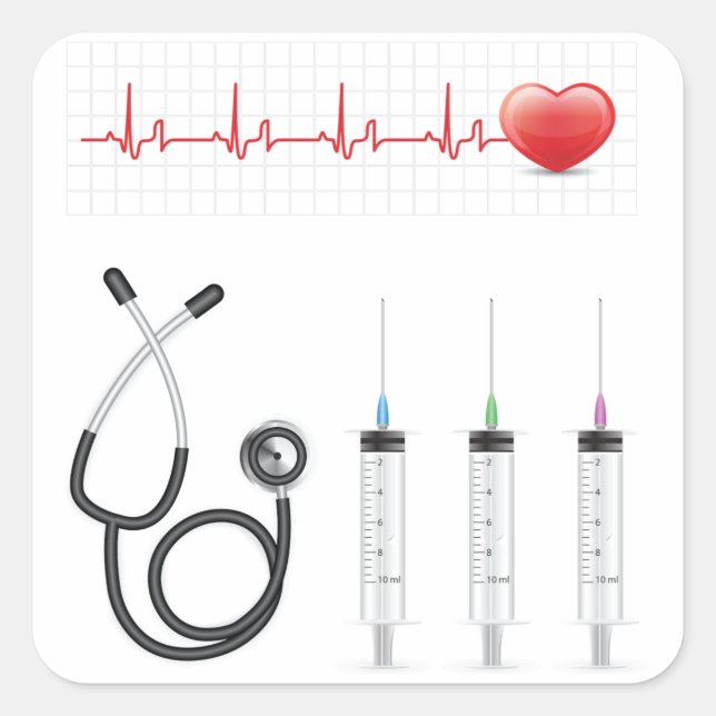 Aufkleber für Gesundheitselemente (Vorderseite)