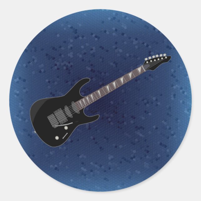 Aufkleber für Gitarre (Vorderseite)