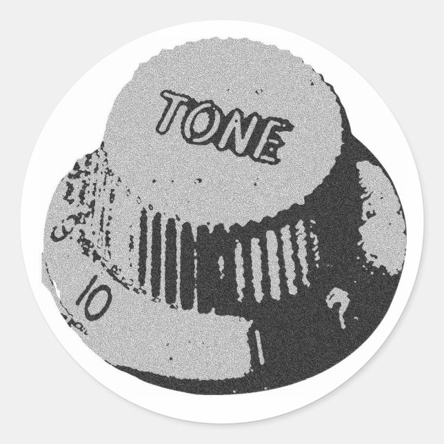 Aufkleber für Gitarrenklone (Vorderseite)