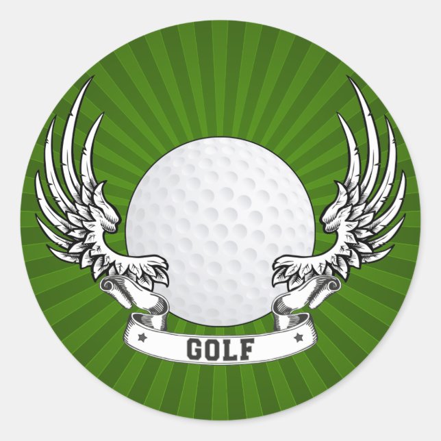 Aufkleber für Golf Wings (Vorderseite)