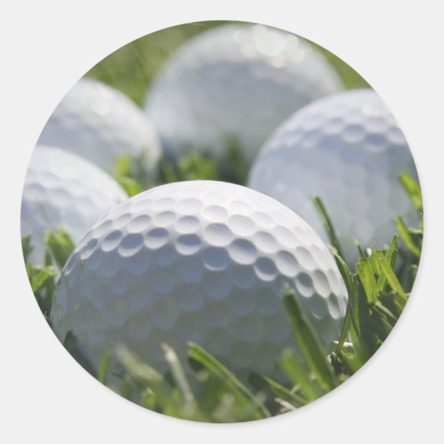 Aufkleber für Golfbälle (Vorderseite)