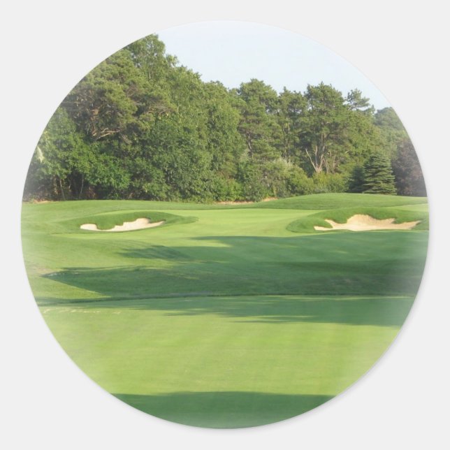 Aufkleber für Golfplätze (Vorderseite)