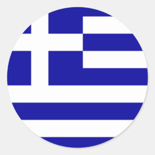 Aufkleber für griechische Flagge