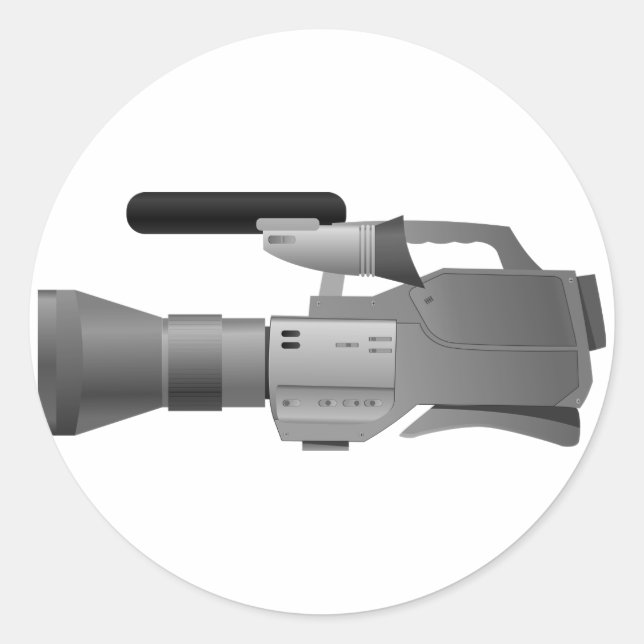 Aufkleber für große Videokamera (Vorderseite)
