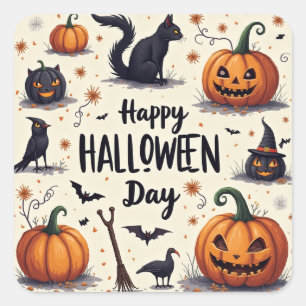 Aufkleber für Halloween