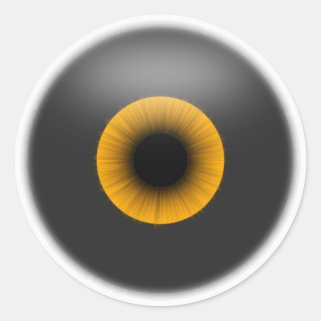 Aufkleber für Halloween-Auge (Vorderseite)