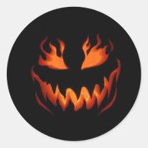 Aufkleber für Halloween-Partys, glücklicher Hallow