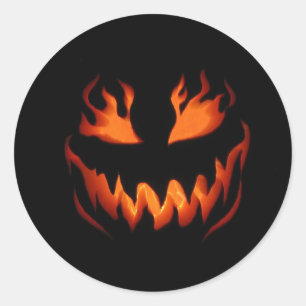 Aufkleber für Halloween-Partys, glücklicher Hallow